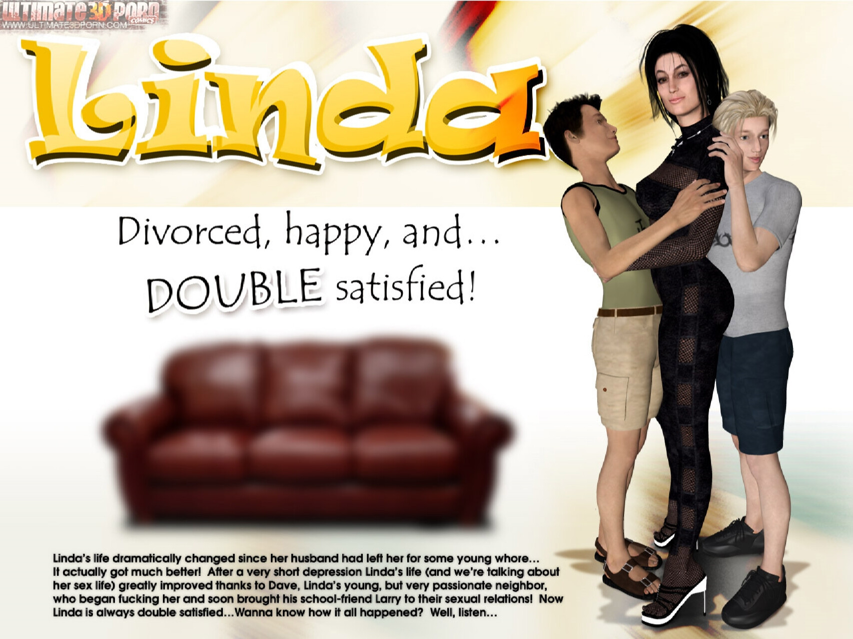 Linda 2 - Divorced, Happy, and...DOUBLE Satisfied! Main Image
