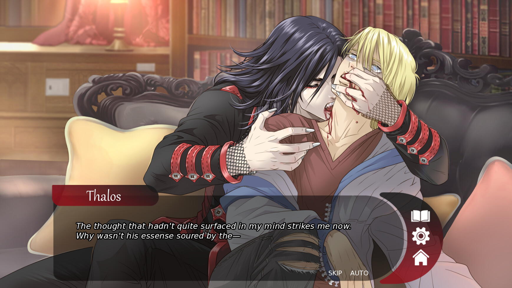 Vampire Slave: A Yaoi Visual Novel Main Image