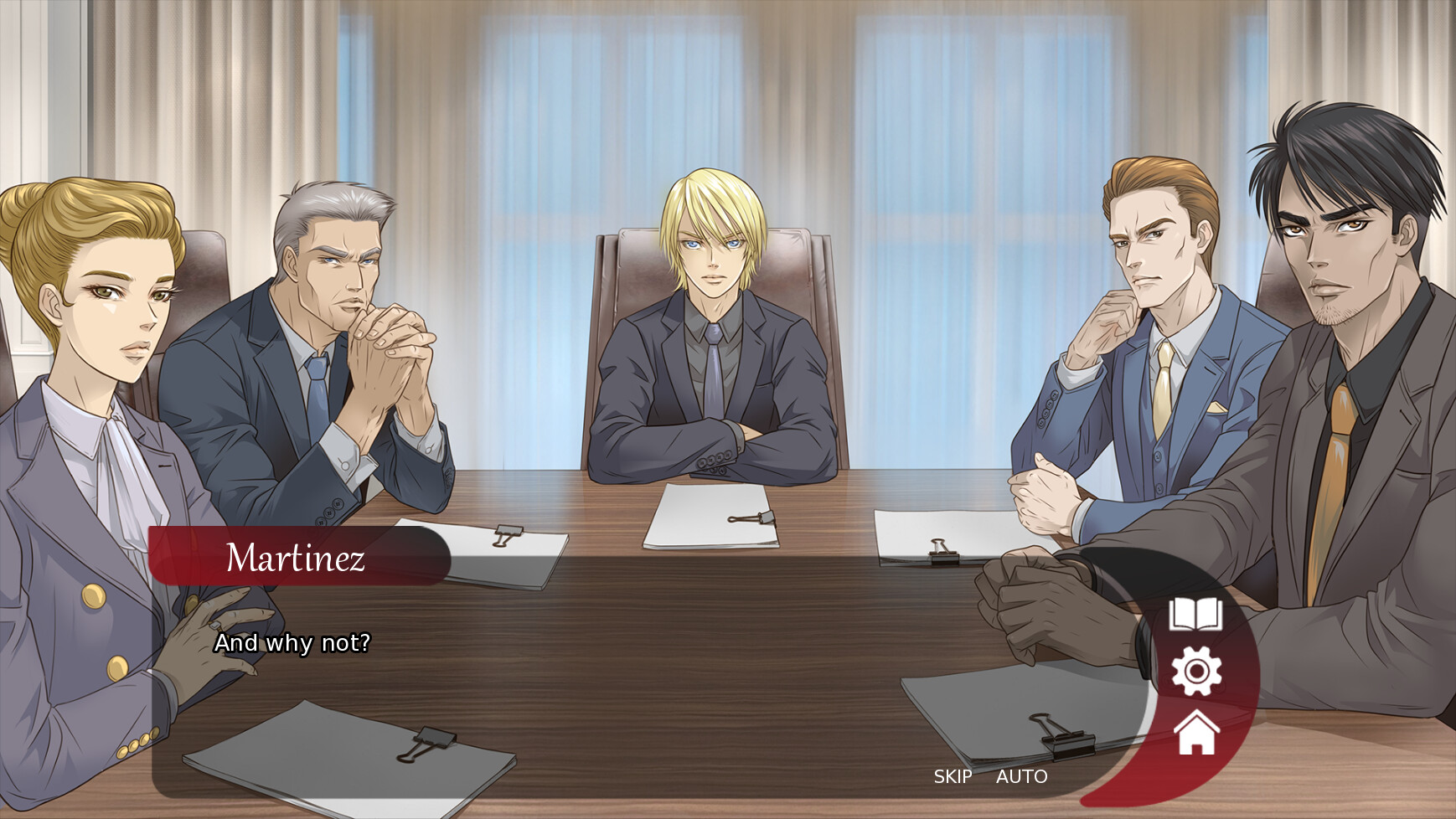 Vampire Slave: A Yaoi Visual Novel Screenshot