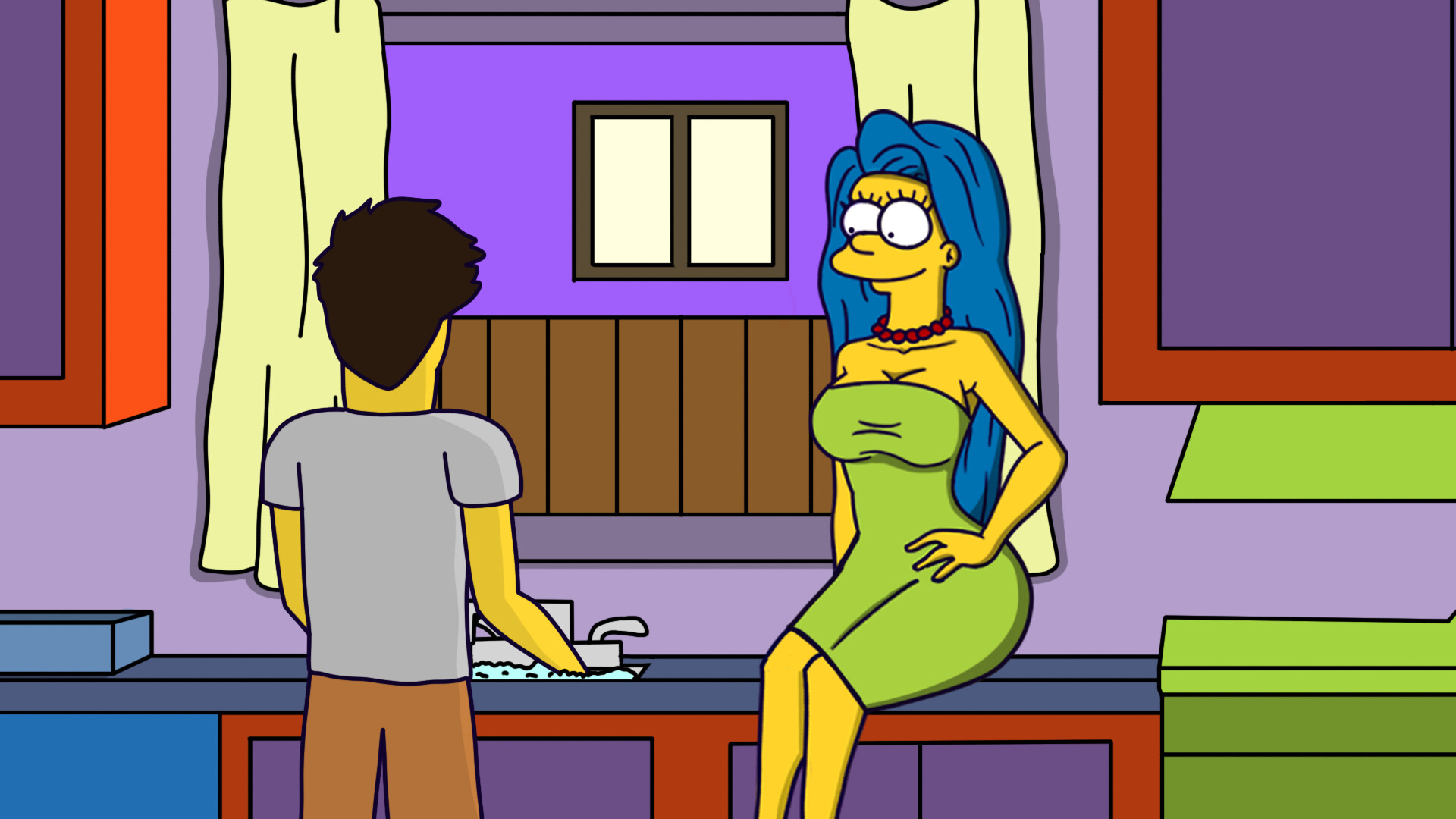 Download The Simpsons Simpvill - 2D Game 2DCG Android Porn Game