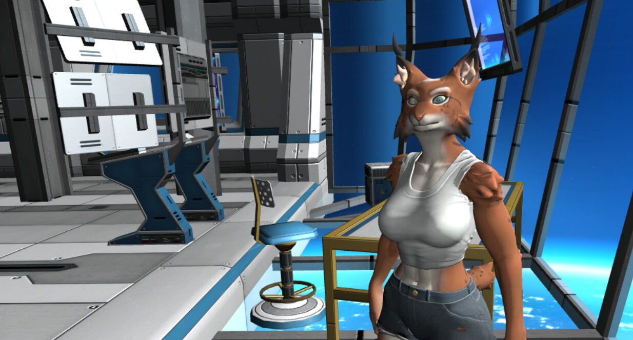 Furry-ous Space Screenshot