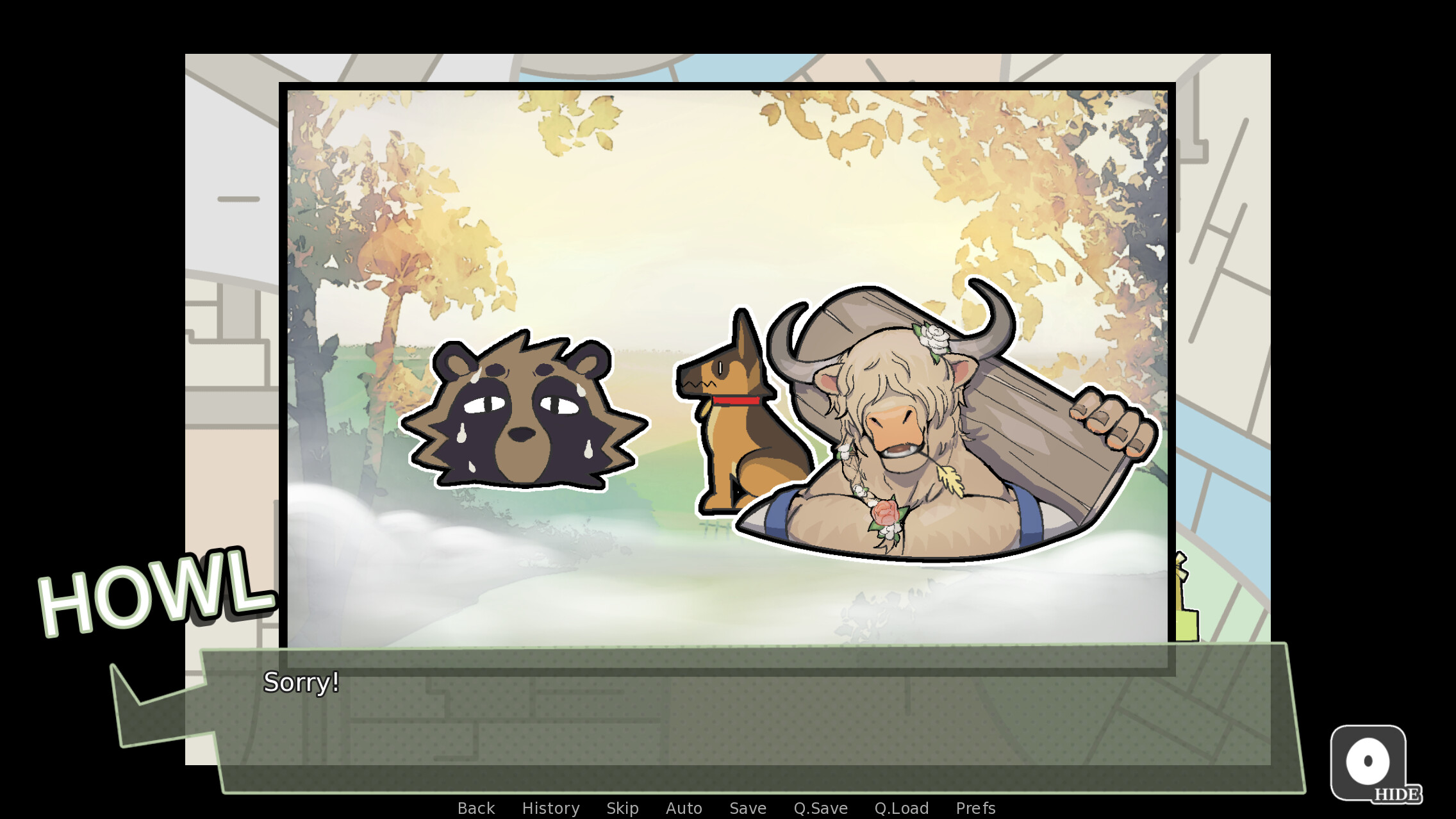 Helward: A Tanuki Story Screenshot