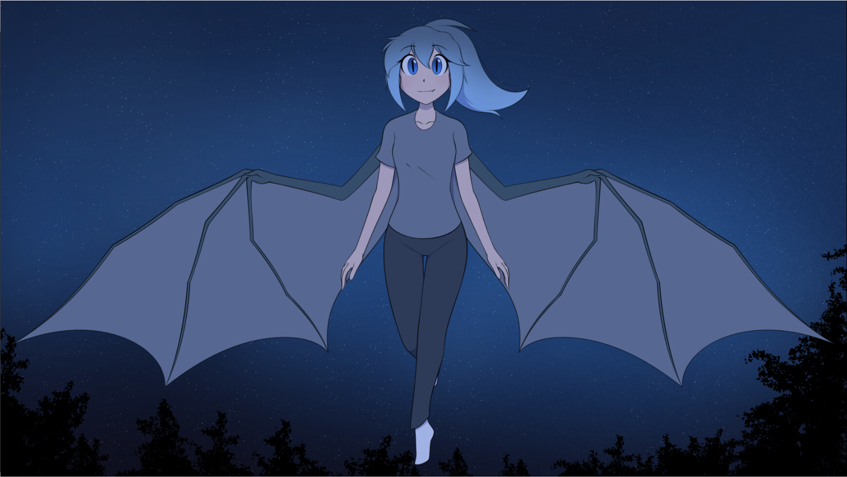 A Night with a Bat Girl Screenshot