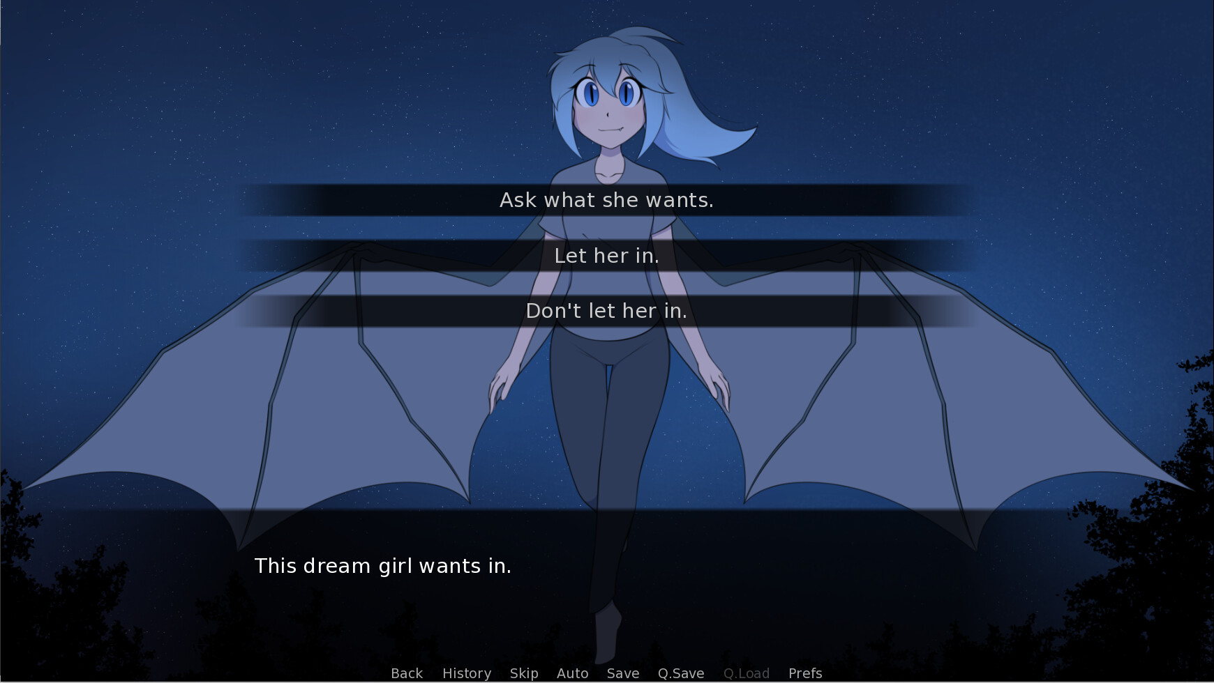 A Night with a Bat Girl Screenshot