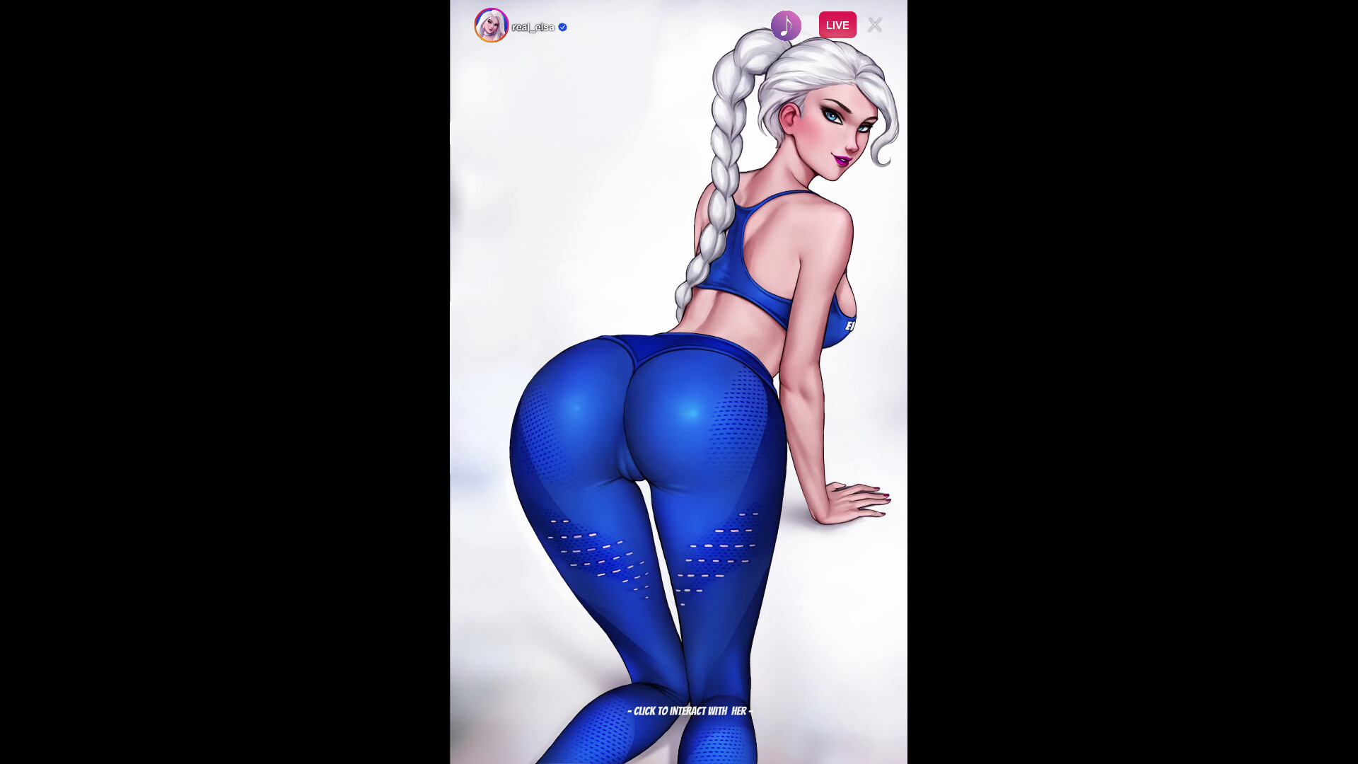 Train Your Ass With Elsa Screenshot