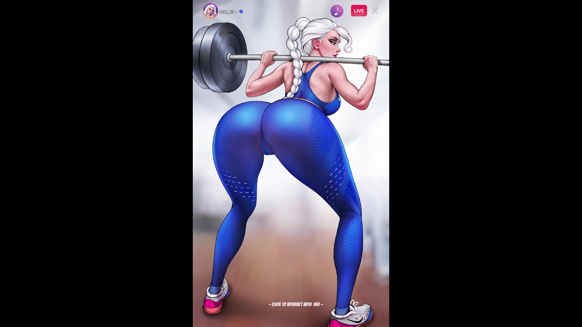 Train Your Ass With Elsa Screenshot