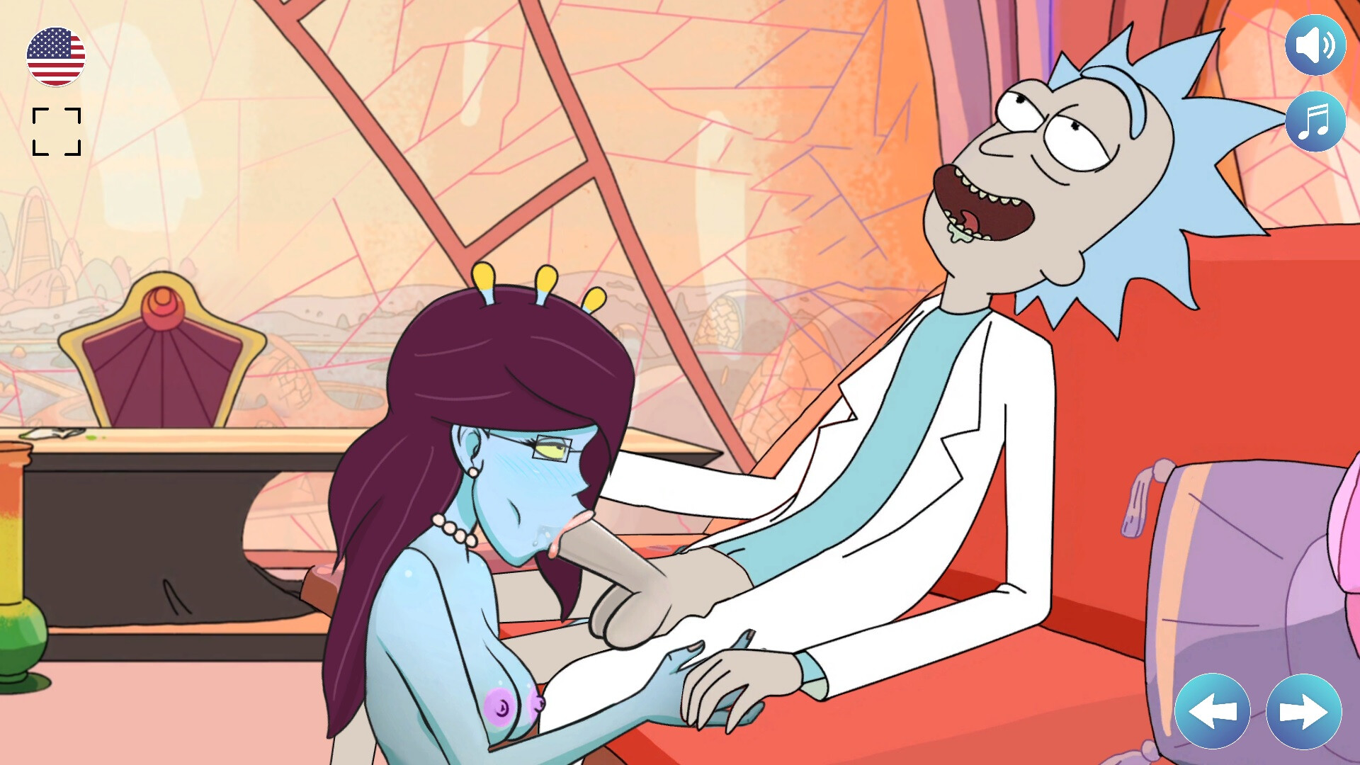 Rick's Lewd Universe Screenshot