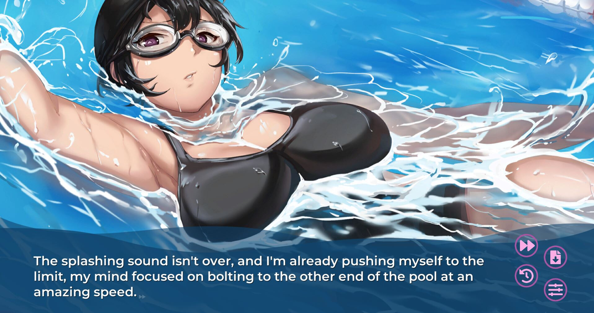 Swimmer Admiration Screenshot