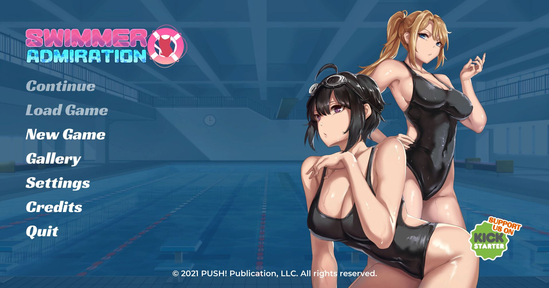 Swimmer Admiration Screenshot