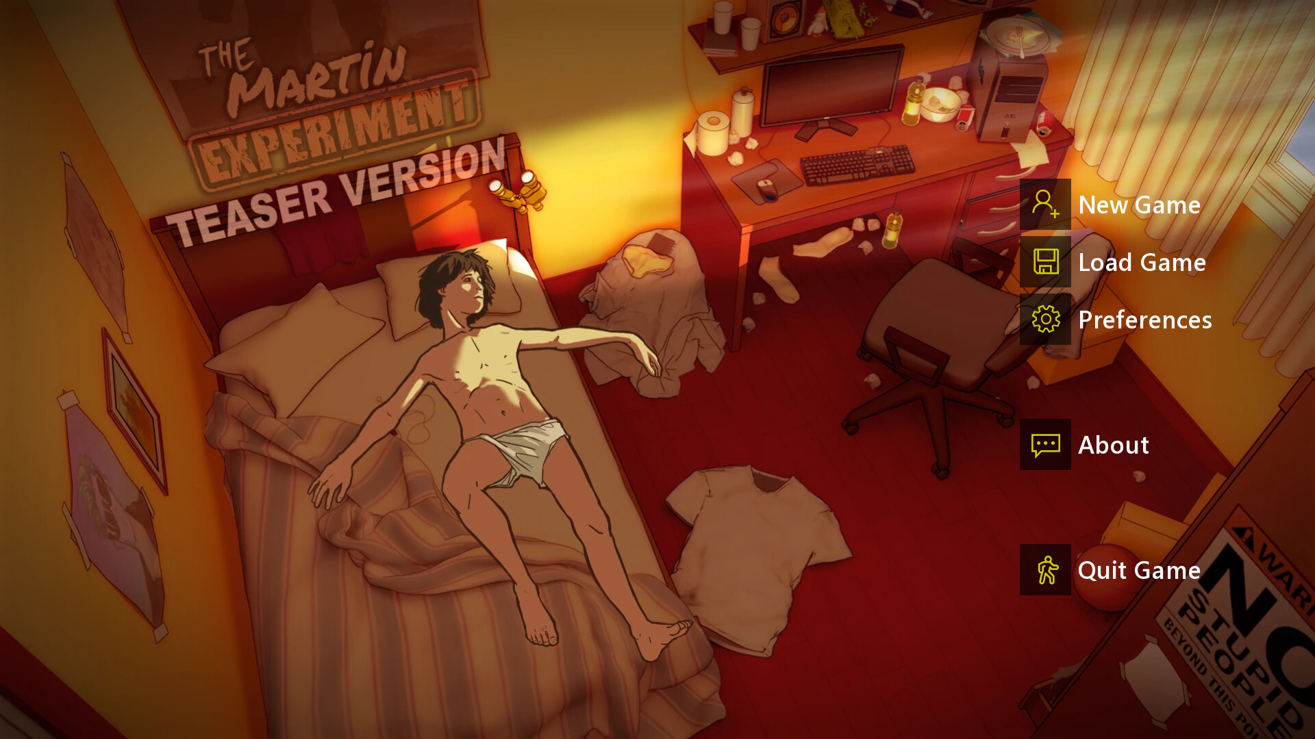 The Martin Experiment Screenshot