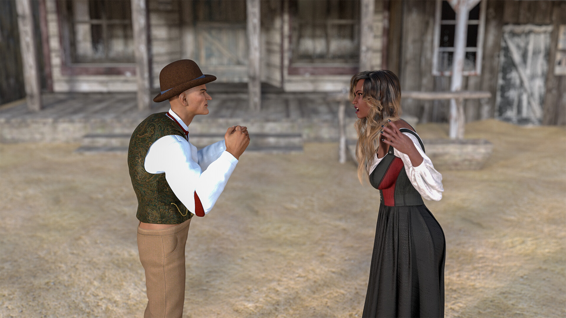 A Lewd Detective in Wild West Screenshot