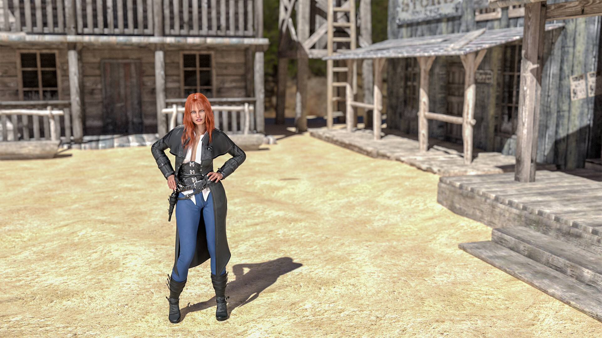 A Lewd Detective in Wild West Screenshot