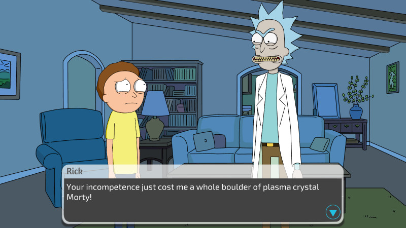 Rick and Morty - A Way Back Home Screenshot