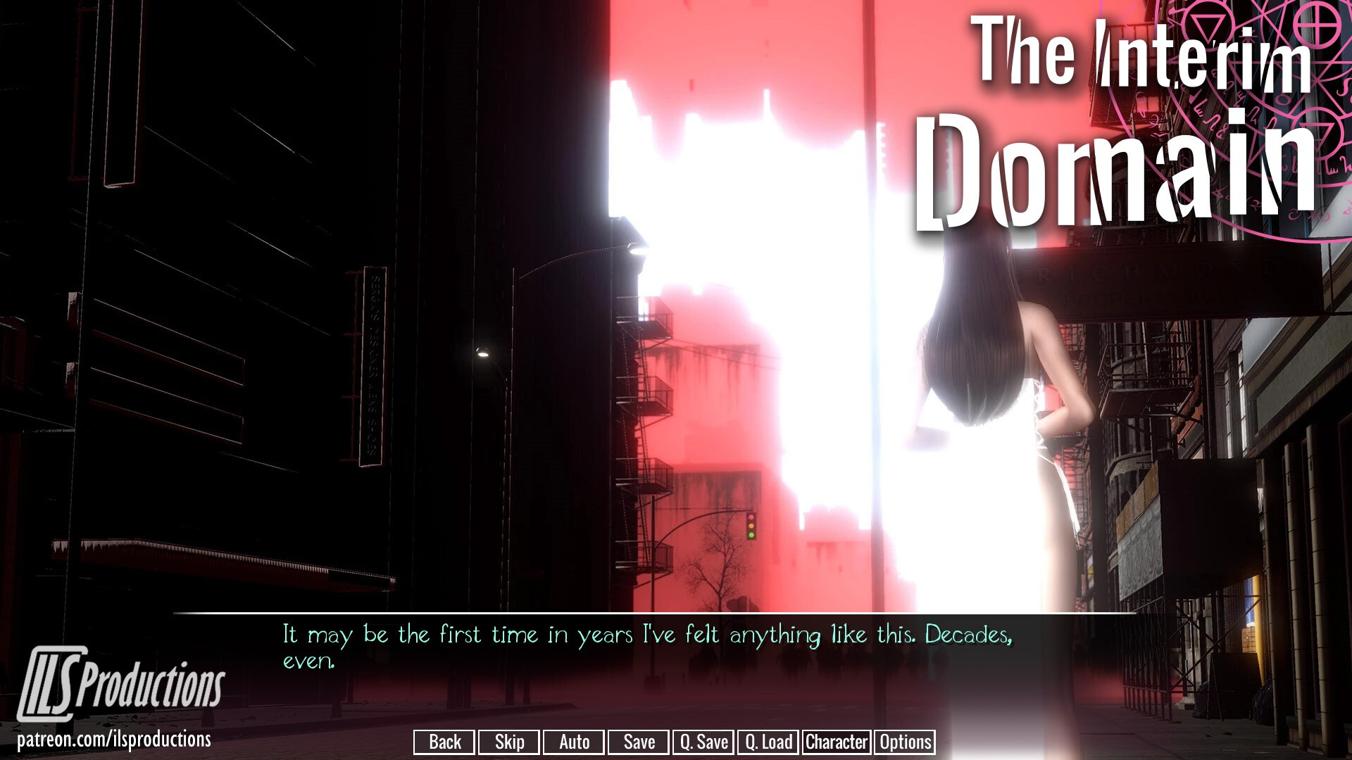 The Interim Domain Screenshot