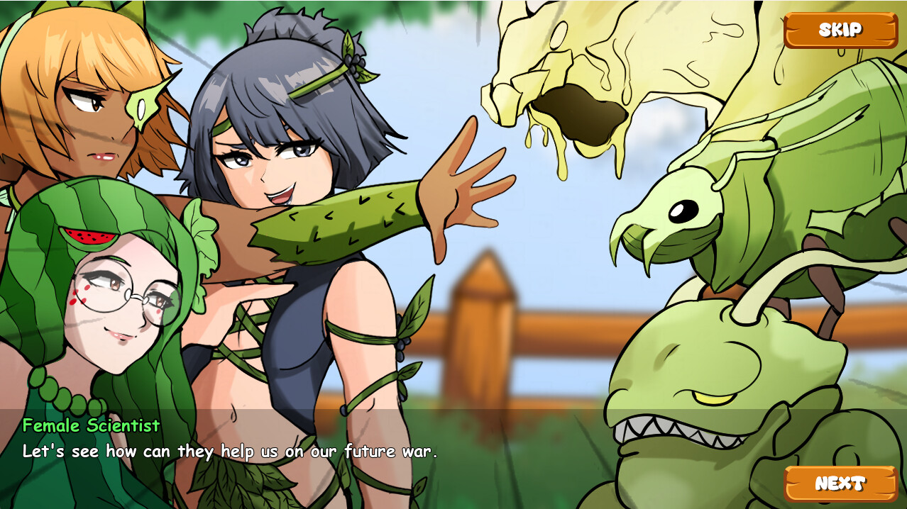 Harvest Girls Garden Assault Screenshot