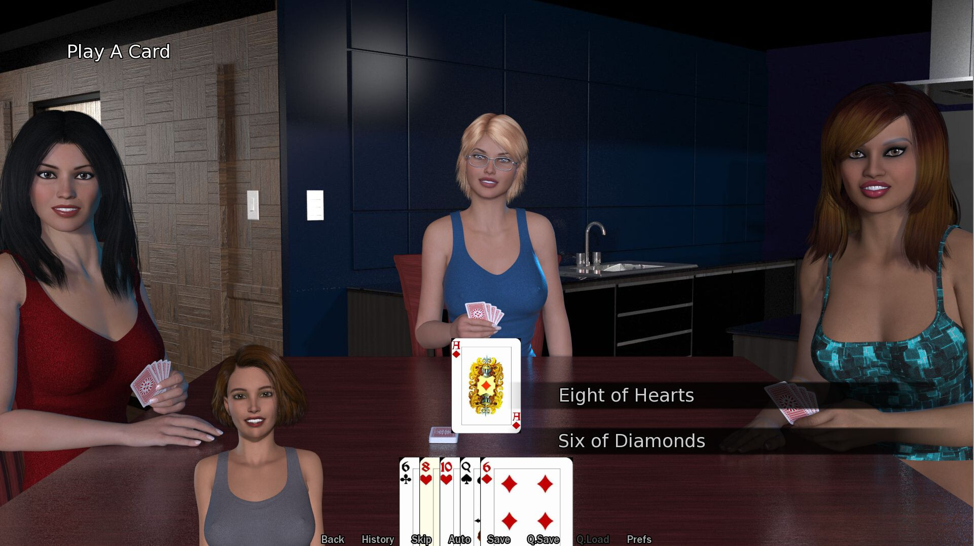 Strip Crazy Eights Screenshot