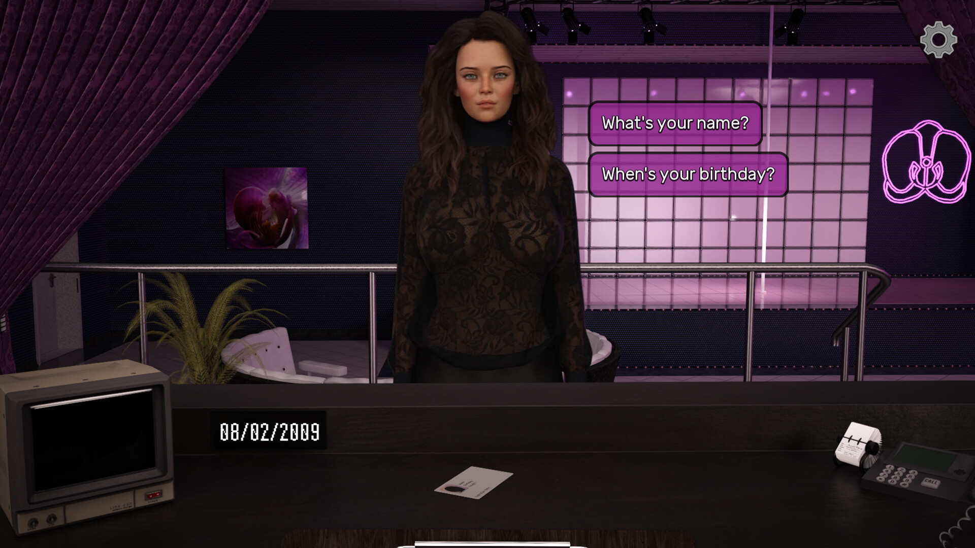 Purple Orchid Screenshot