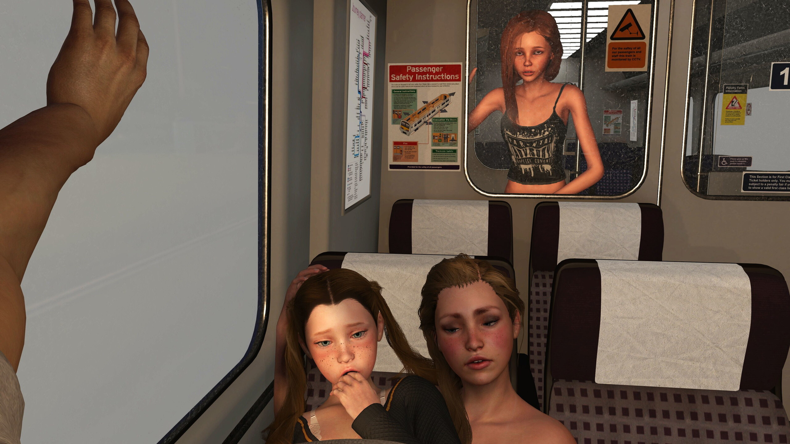 A Girl On a Train Screenshot