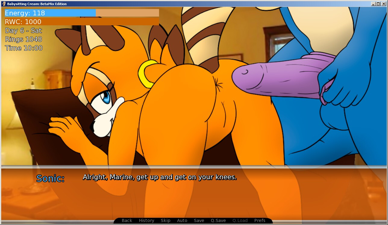 Babysitting cream sex