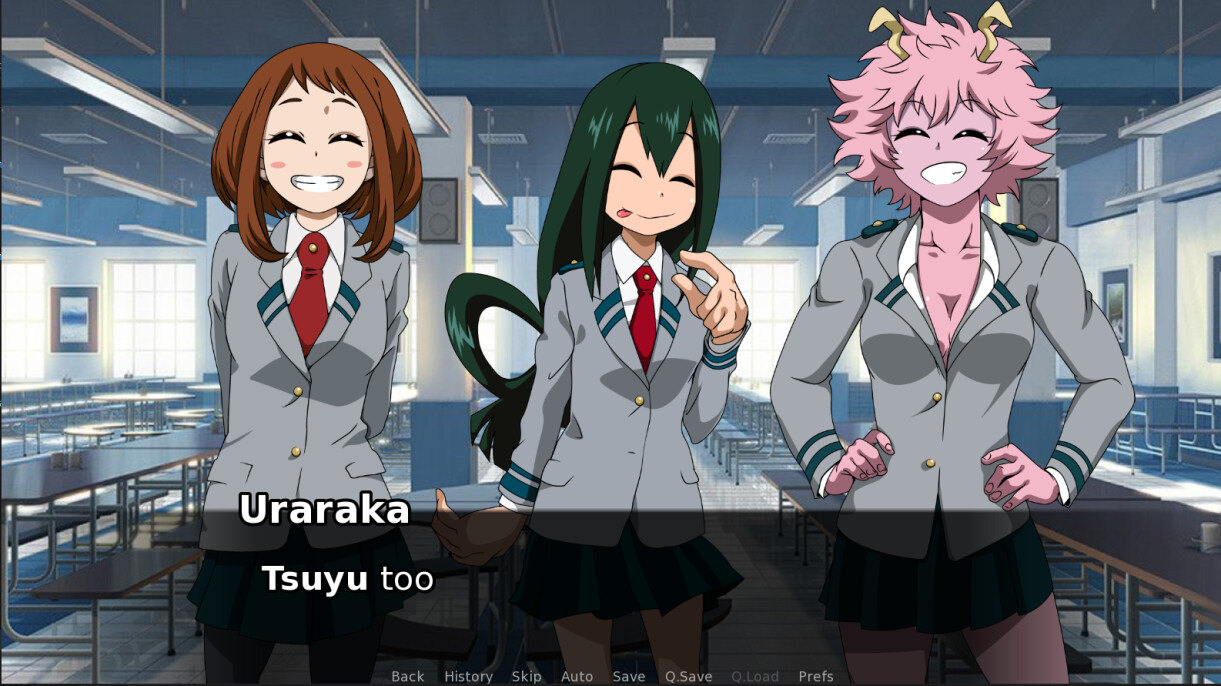 My Harem Academia Main Image