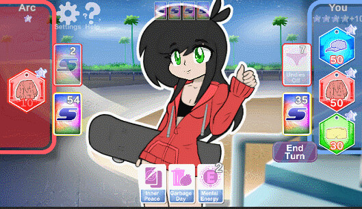 STRIP Battle Action Cards Screenshot