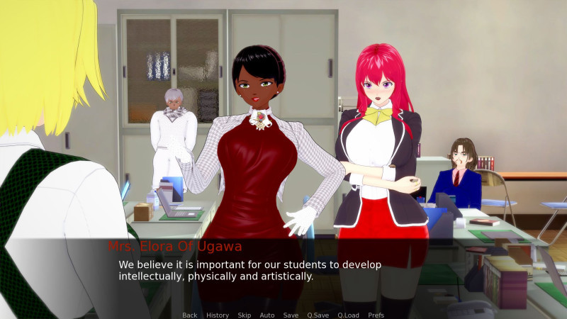 Welcome to Bell College - Charme et Sortilège Screenshot