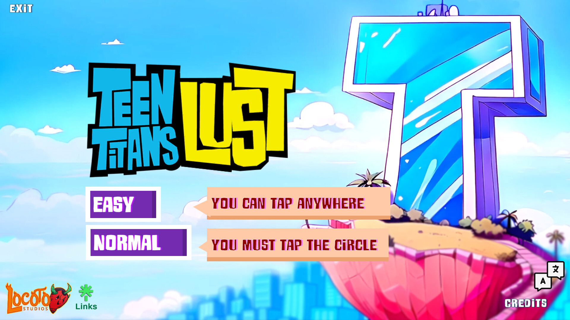 Teen Titans Lust Screenshot