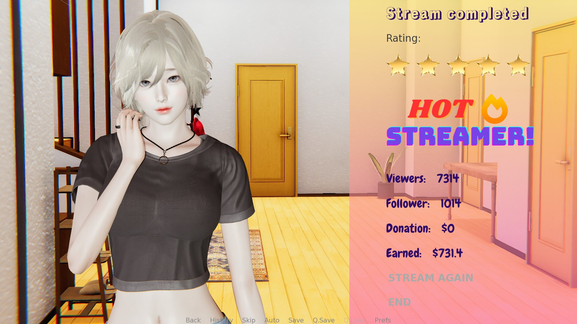 Sister Streaming Sim Screenshot