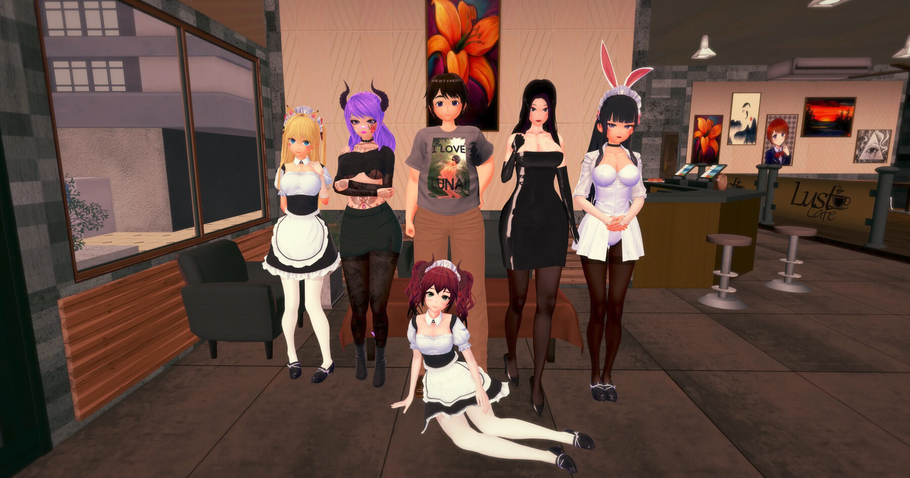 Lustful College Rework Screenshot