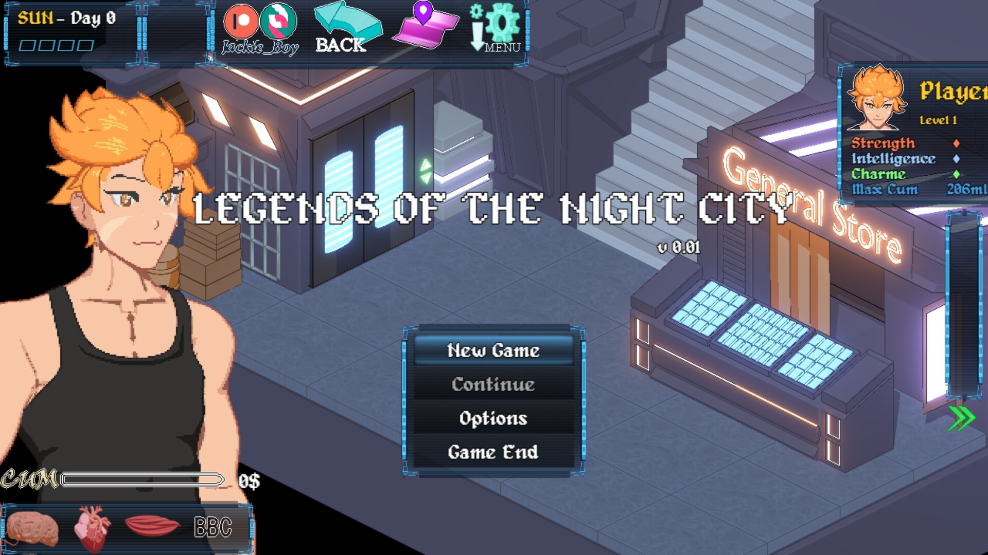 Legends of The Night City Screenshot