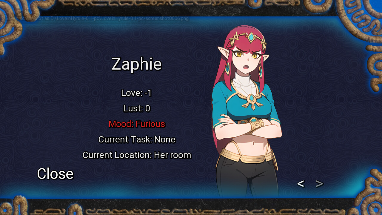 Love in Hyrule  Screenshot