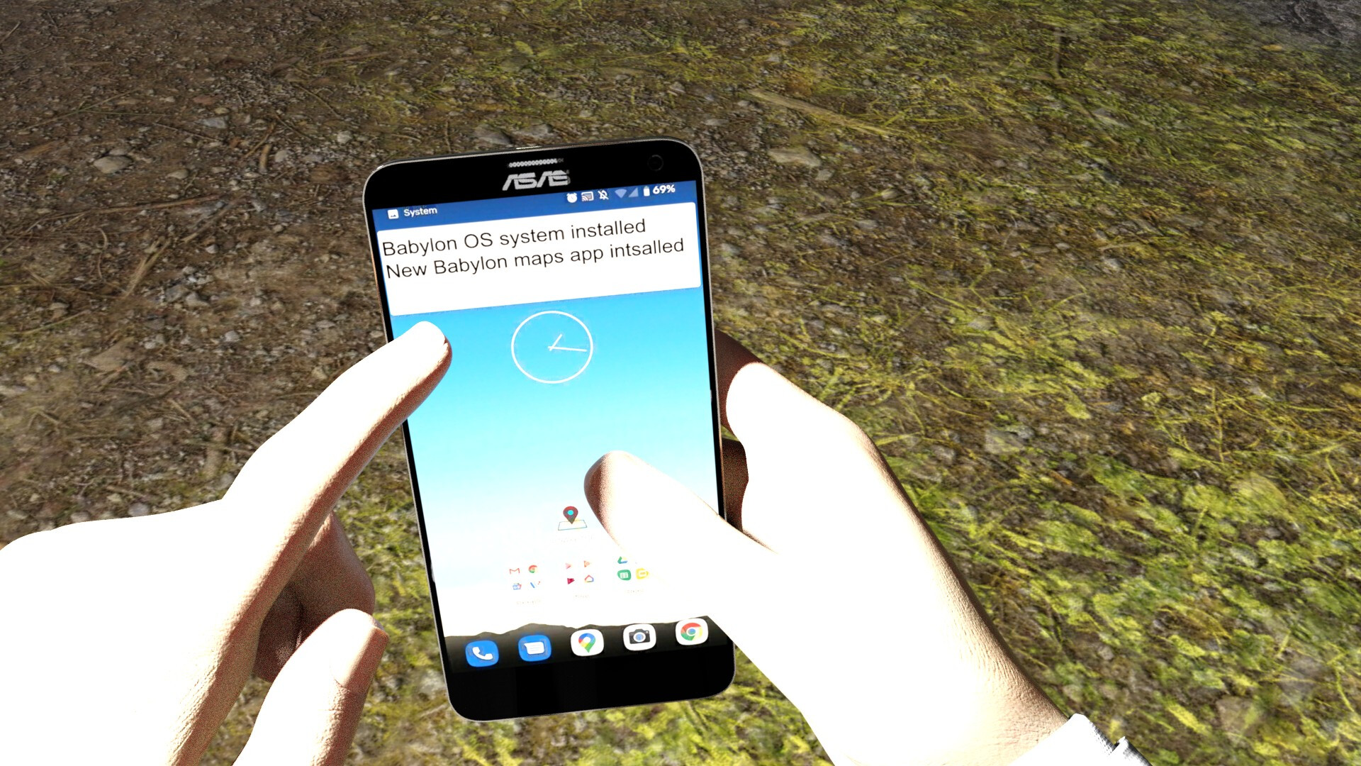 In Another World With My Smartphone... Are We Serious? Screenshot
