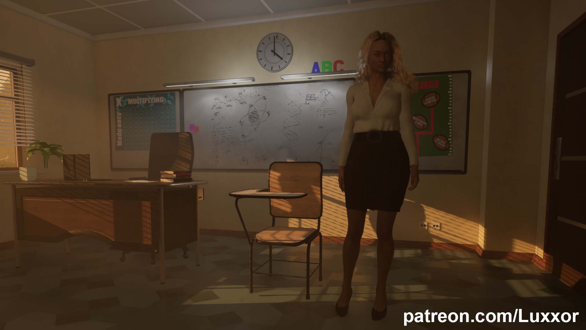 Expose My Teacher (A Wife and Mother Fan Game) Main Image