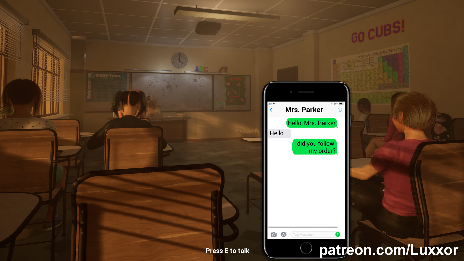 Expose My Teacher (A Wife and Mother Fan Game) Screenshot