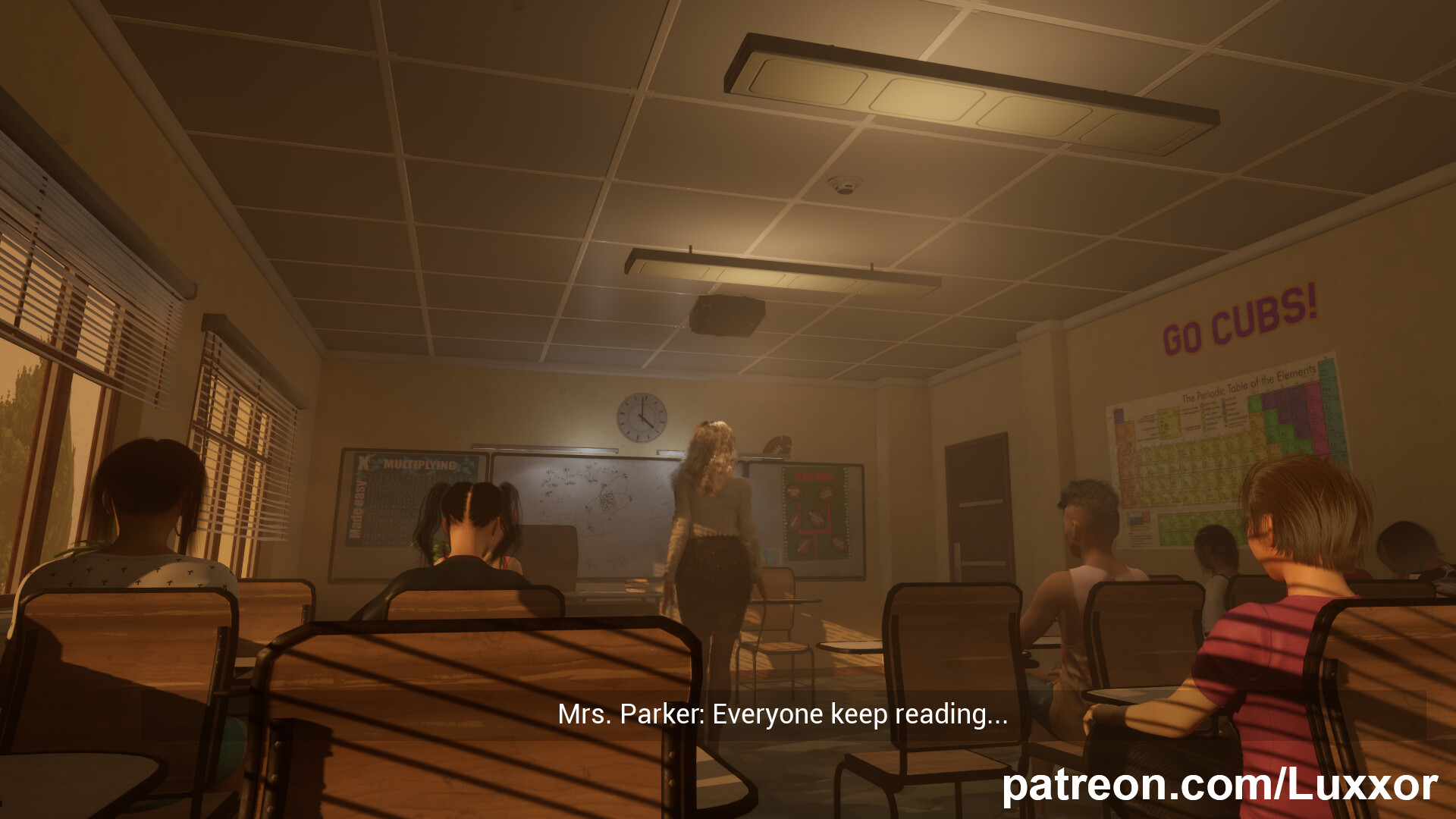 Expose My Teacher (A Wife and Mother Fan Game) Screenshot