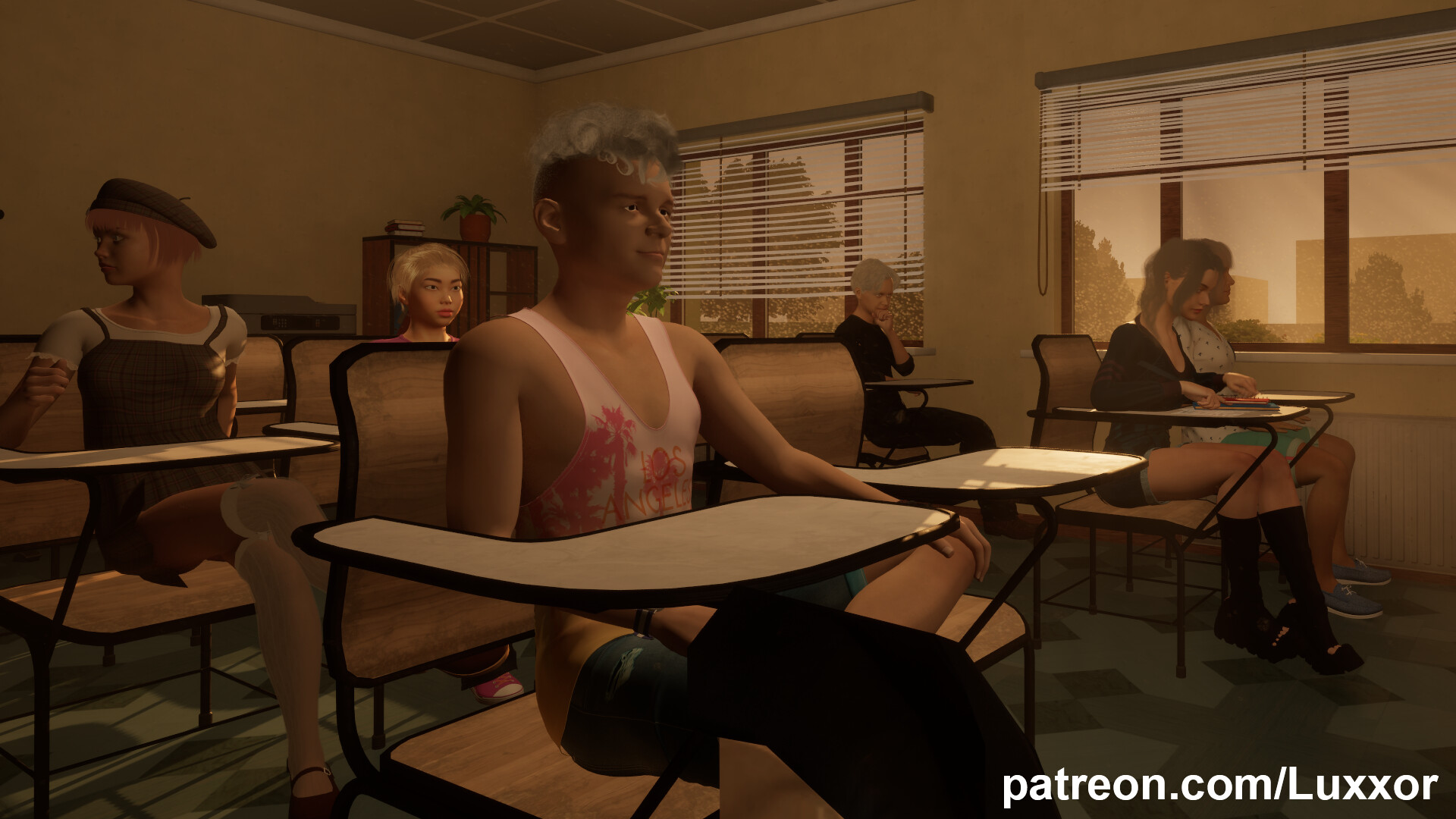 Expose My Teacher (A Wife and Mother Fan Game) Screenshot