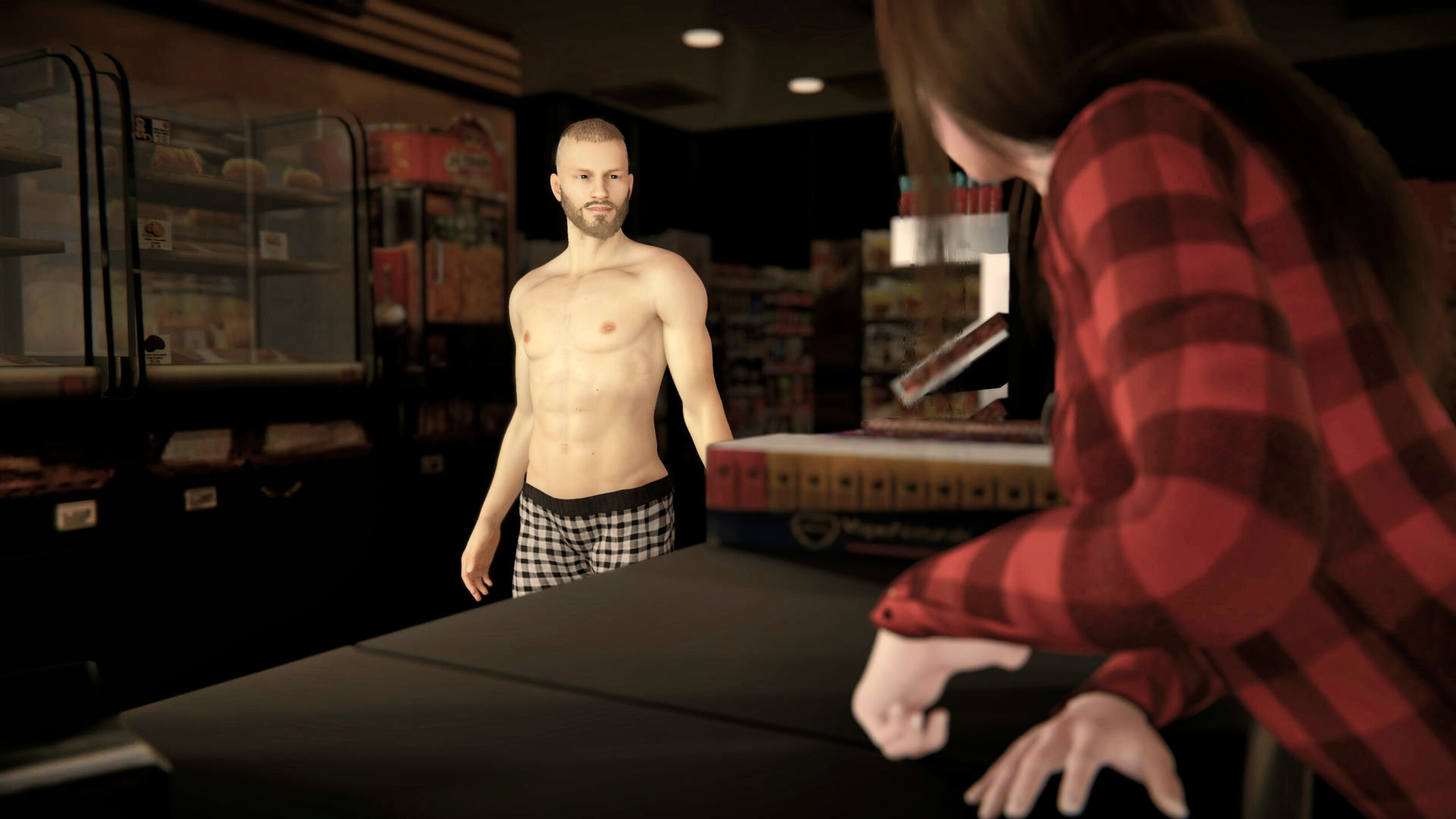 No Shirt Full Service Screenshot