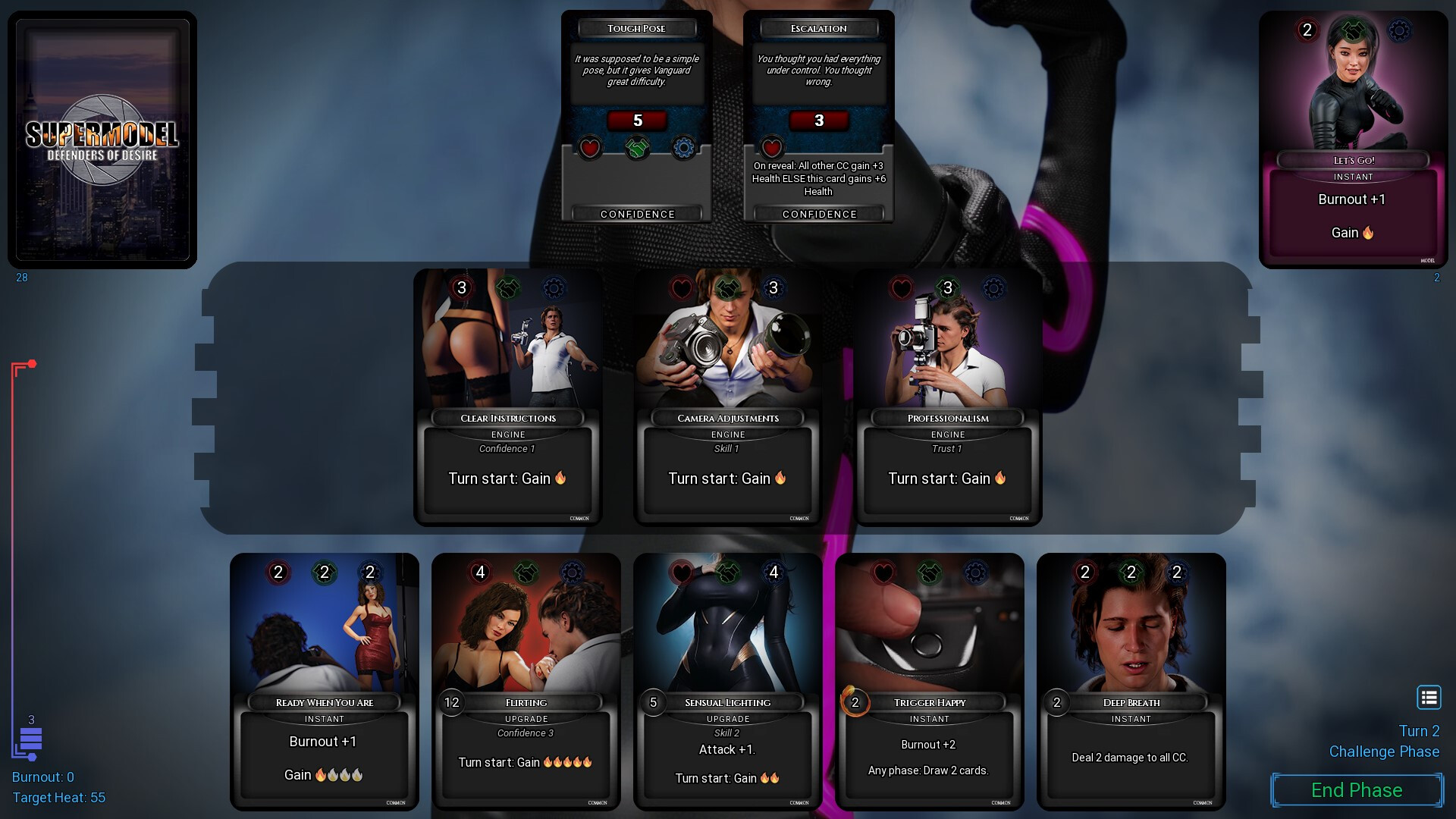Supermodel: Defenders of Desire Screenshot