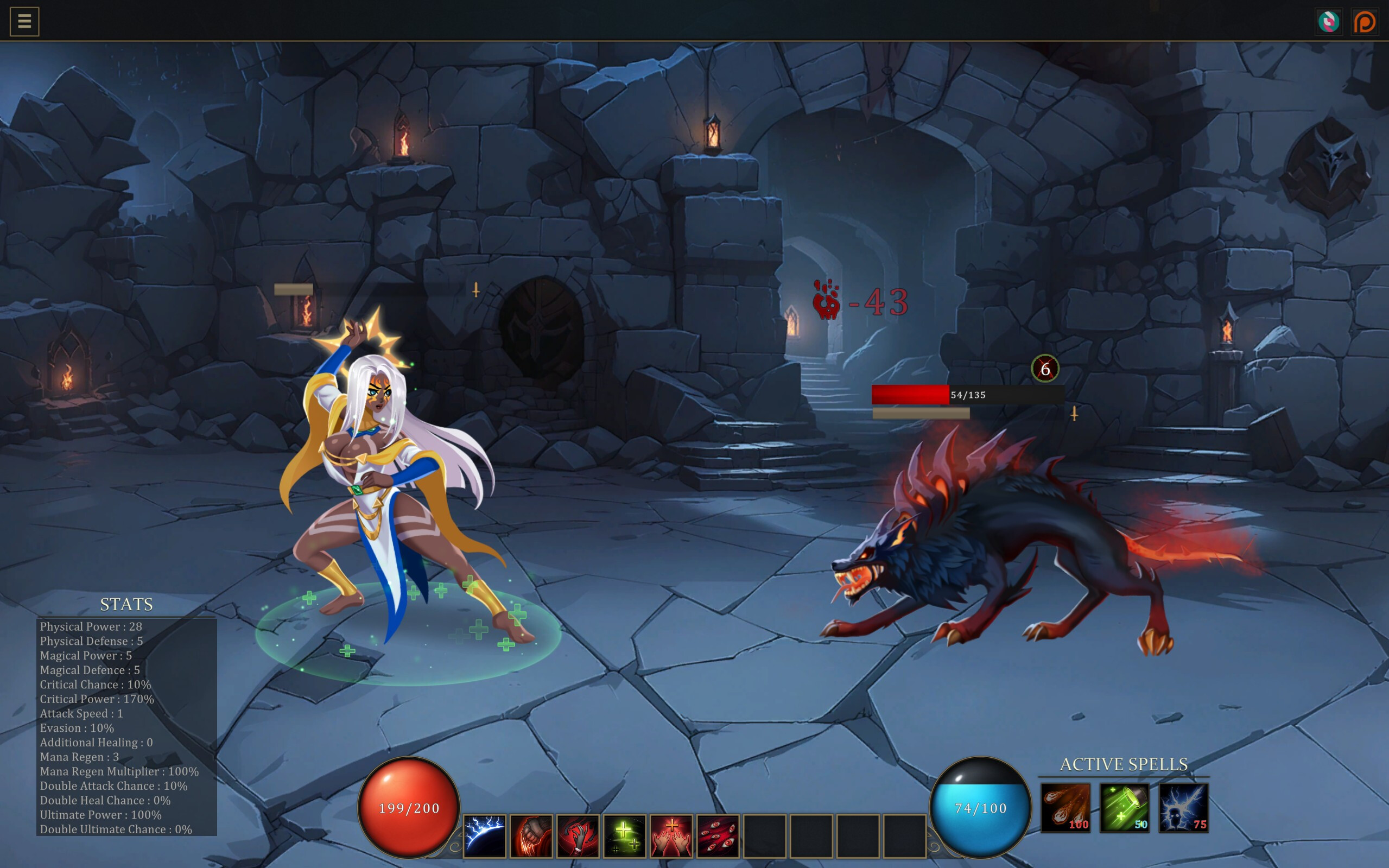 Shana - Priestess of Tona Screenshot