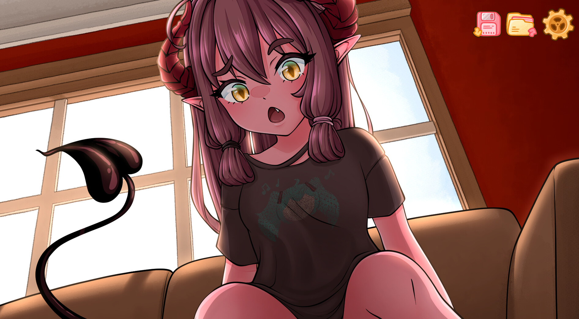 ShoSakyu: The Succubus I Summoned Is a Noob!? Screenshot
