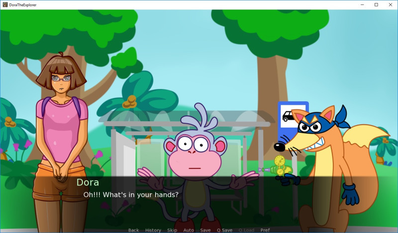 Dark Forest Stories: Dora The Explorer Screenshot