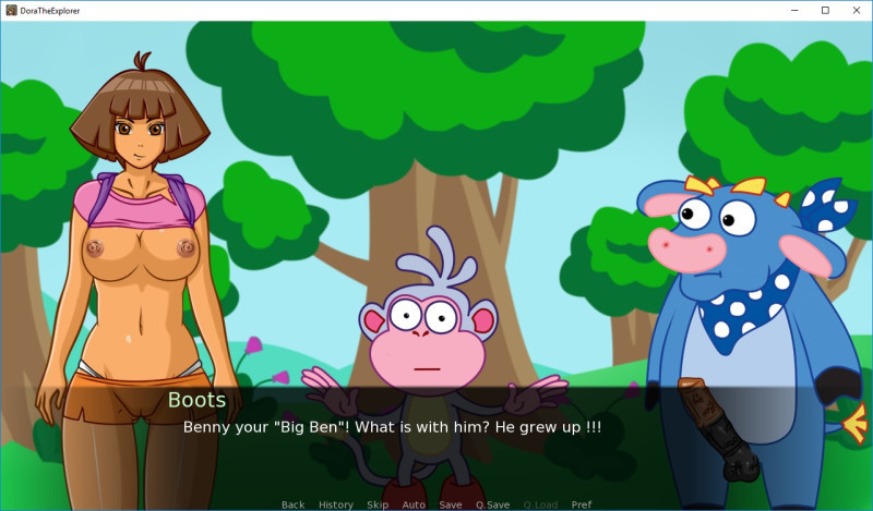 Dark Forest Stories: Dora The Explorer Screenshot