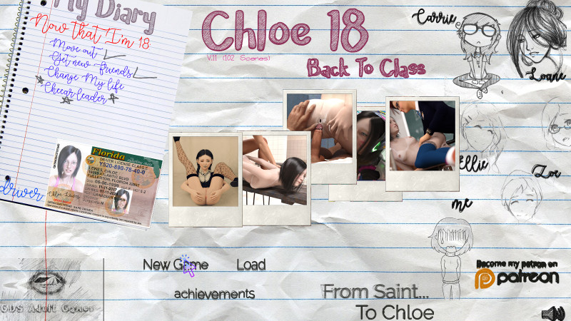 Chloe18 - Back To Class Main Image