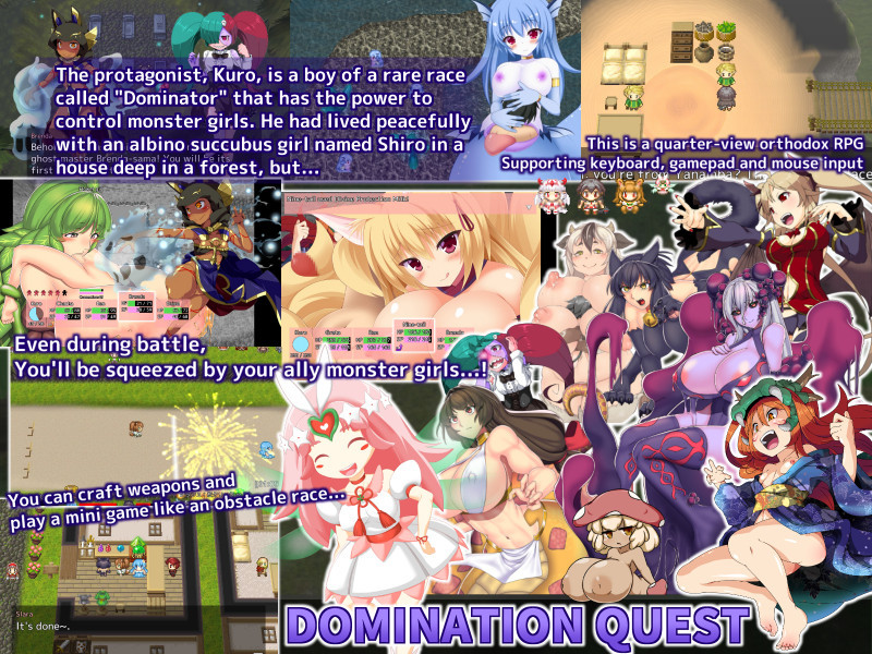 Domination Quest -Kuro & the Naughty Monster Girls- Screenshot