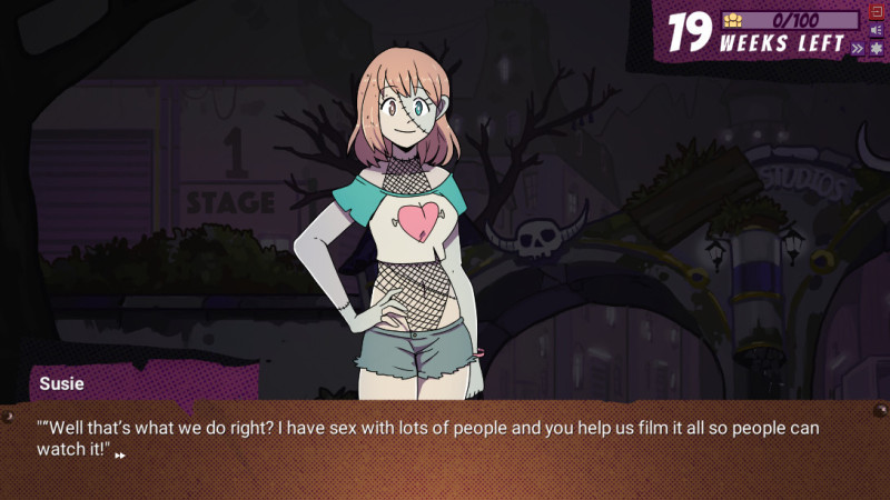 Spooky Starlets: Movie Maker Screenshot